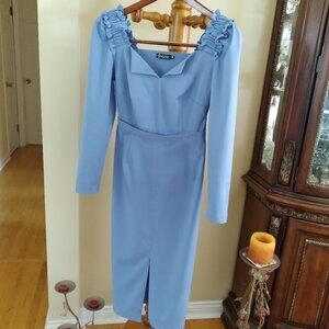 Elegant Classy Dress, Unique Design, Made in Europe, Size - XSP